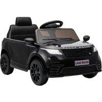 AIYAPLAY Range Rover Velar Licensed 12V Electric Car for Kids with Remote, 4-Wheel Suspension, Slow Start for 2-4 Years, Black