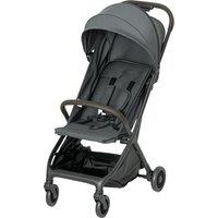 AIYAPLAY Foldable Baby Stroller with Adjustable Seat, 5-Point Harness, Canopy, Basket, 6.3kg Lightweight & Compact, Dark Grey