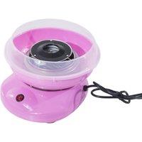 HOMCOM Candy Floss Machine Electric Cotton Candy Maker Gadgetry 450W (Pink)