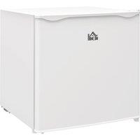 HOMCOM 35L Mini Freezer with Reversible Door, Removeable Shelf, -24℃ to -14℃ Temperature, White Aosom UK