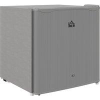 HOMCOM 46 Litre Lockable Countertop Fridge - Grey
