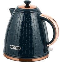 HOMCOM 3000W Rapid Boil Honeycomb Kettle - Dark Blue