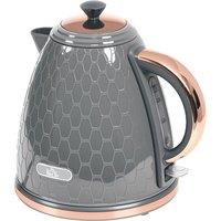 HOMCOM 3kW Rapid Boil Honeycomb Kettle - Grey