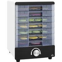 HOMCOM Seven Tray, 40-70C Food Dehydrator - White