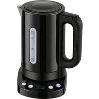 HOMCOM Electric Kettle, 1.7L, Fast Boil, 3kW Water Kettle with UK Strix Thermostat, Keep Warm Function, LCD Base, Black