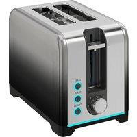 HOMCOM 2 Slice Toaster with 7 Browning Levels, Reheat, Defrost and Cancel Functions