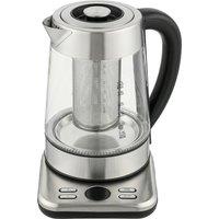 HOMCOM Electric Kettle, 1.7L Fast Boil 3KW Water Kettle with UK Strix Thermostat, Tea Infuser, Keep Warm Function