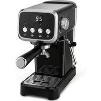 HOMCOM Espresso Machine, 20-Bar Cappuccino Coffee Maker with Frother Wand, 1.2 L Water Tank, Black