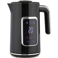 HOMCOM Electric Kettle, 1.7L Fast Boil 3000W Water Kettle with LED Display, Adjustable Temperature, Keep Warm Function, Black