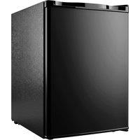 HOMCOM 60L Tabletop Mini Freezer, Countertop Small Freezer with Reversible Door, Removable Wire Shelves, Black