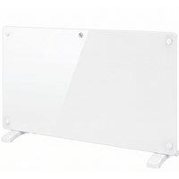 HOMCOM 1500W Smart Panel Heater Wall Mounted & Freestanding, Electric Heater with Weekly Timer, Open Window & Anti-Frost, White