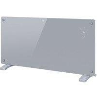 HOMCOM 2000W Smart Panel Heater Wall Mounted & Freestanding, Electric Heater with Weekly Timer, Open Window & Anti-Frost, Grey