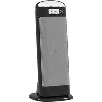 HOMCOM Ceramic Space Heater, 2000W Fan Electric Heater with 4 Modes, Adjustable Thermostat, 55 Oscillation, Tip-Over and Overheat Protection for Bedroom, Home Office, Black