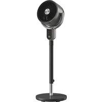HOMCOM 20 dB Silent Standing Fan for Bedroom, 42" Pedestal Fan with Remote, 90 Oscillating, 8 Speeds, Remote Control, Grey