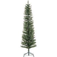 HOMCOM 6ft Artificial Bare Pencil Christmas Tree - Green Aosom UK