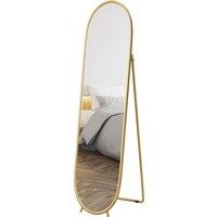 HOMCOM 40 x 160cm Full Length Mirror, Floor Standing, Wall-Mounted or Leaning Against Wall Tall Mirror w/ Support Frame Aosom UK