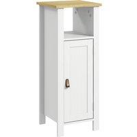 kleankin Slim Bathroom Storage Cabinet - White