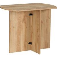 HOMCOM Four-Person Drop Leaf Dining Table - Wood-Effect