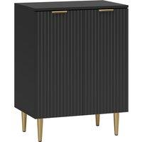 HOMCOM Adjustable Shelf Sideboard - Black