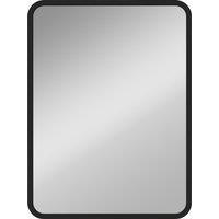 HOMCOM Rectangular Wall Mirror with HD Glass - Black