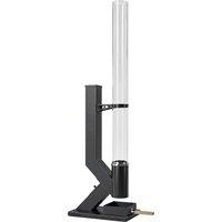 Outsunny Wood Pellet Heater, 13 kW Outdoor Pellet Heater Stove with Glass Tube, 2.4 kg Capacity Hopper, Ash Tray, Black
