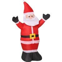 HOMCOM Inflatable 1.2m Santa Claus Aosom UK