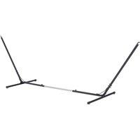 Outsunny Universal Hammock Stand Adjustable Metal Frame for Garden Camping Picnic, 3.1-3.8m, Stand Only