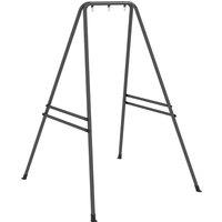 Outsunny Hammock Chair Stand, Hanging Heavy Duty Metal Frame Hammock Stand for Hanging Hammock Air Porch Swing Chair, Egg Chair, Black