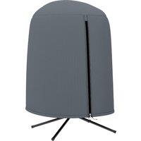 Outsunny 190 x Φ128cm Hanging Egg Chair Furniture Cover - Grey