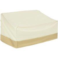 Outsunny Outdoor Furniture Cover for 3 Seat Rattan Chair, Waterproof 600D Oxford Cloth, 152 x 87 x 58-79 cm Aosom UK