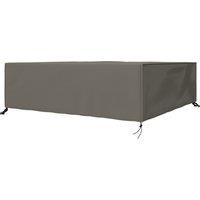 Outsunny Patio Furniture Protector: Weatherproof 600D Oxford Cover for Large Square Sets, 230 x 230 x 70cm, Grey Aosom UK