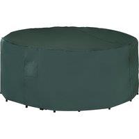 Outsunny Garden Patio Large Furniture Set Round Cover 600D Oxford Waterproof Ф193 x 80H cm