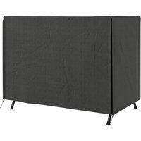 Outsunny Patio Swing Shelter: Waterproof Oxford Canopy for Outdoor Seating, Dark Grey, Ample Coverage Aosom UK