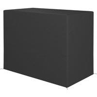 Outsunny 3-Seat Outdoor Garden Swing Chair Protective Cover Water UV Resistant, 240L x 133Wcm, Dark Grey Aosom UK