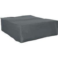 Outsunny Garden Furniture Cover, Oxford Patio Dining Set Protector, Waterproof, Anti-UV, 275L x 205W x 90H cm, Grey Aosom UK