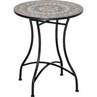 Outsunny Φ60cm Mosaic Outdoor Patio Table - Green