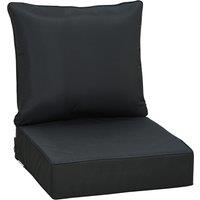Outsunny Deep Seating Cushions: Plush Patio Furniture Replacements, Outdoor Comfort Redefined Aosom UK