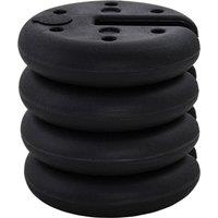 Outsunny Gazebo Tent Sand Leg Weights, Sand Fillable Set of 4 PCs, Marquee Party Tent Canopy Accessory