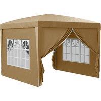 Outsunny 3x3 Pop Up Gazebo, Pop Up Gazebo with Sides for Garden & Outdoor Aosom UK