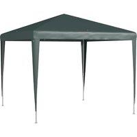Outsunny 2.7m x 2.7m Garden Gazebo Marquee Party Tent Wedding Canopy Outdoor(Dark Green)