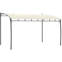 Outsunny 3 x 4m Metal Frame Pergola - Cream