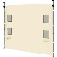 Outsunny 195 x 295cm Replacement Gazebo Sidewall - Beige