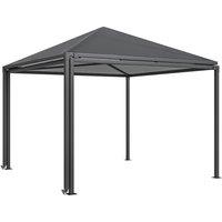 Outsunny 3 x 3 or 3 x 6m Garden Gazebo with Extendable Awning and Wheels, UPF30+ Outdoor Metal Gazebo Canopy Shelter for BBQ, Event, Party