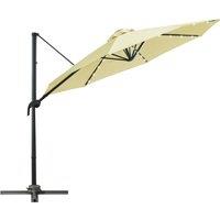 Outsunny 3 meter Patio Offset Roma Parasol Garden Umbrella Cantilever Hanging Sun Shade Canopy Shelt