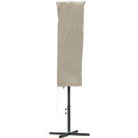Outsunny Cantilever Umbrella Cover Outdoor Parasol Protector Weatherproof Garden Patio with Rod, Zipper Aosom UK