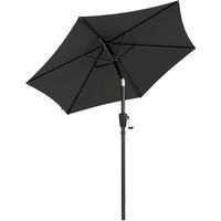 Outsunny 2m Garden Parasol Umbrella, Outdoor Table Parasol Umbrella with Crank Handle, Tilt Function, UV30+ Protection