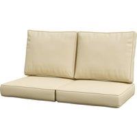 Outsunny Garden Chair Cushions: 3-Piece Set for Indoor & Outdoor Seating, Beige Aosom UK