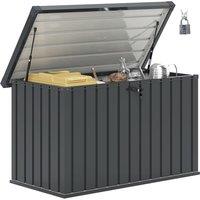 Outsunny 400L Galvanised Steel Garden Storage Box