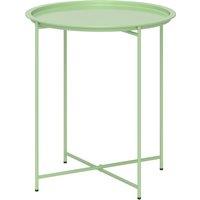 Outsunny Steel Removable Tray Top Garden Table - Green
