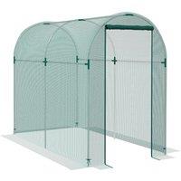 Outsunny 240 x 120cm Mini Polytunnel Greenhouse